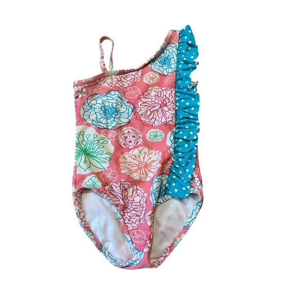 Ruffle Butts Girls Swim Suit girls size 4T - Picture 1 of 5